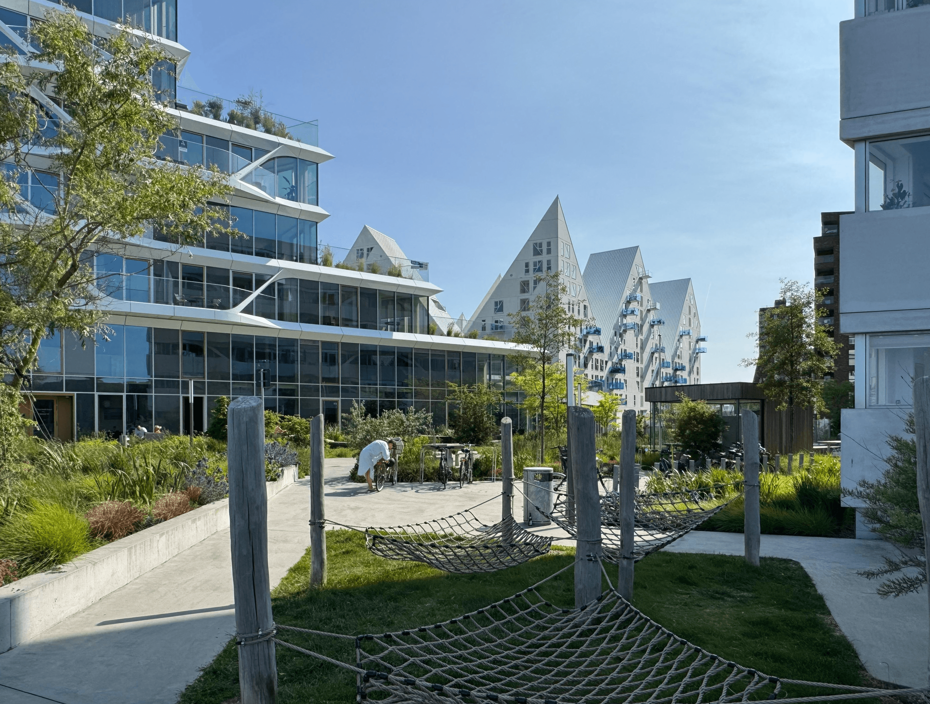 Åarhus, Dachterrasse Salling